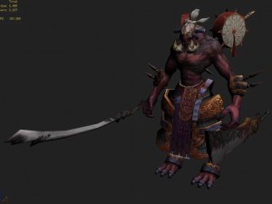 low poly 3d monster - ghosts 3D 模型