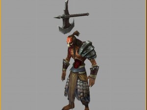 low poly 3d monster - ghost death 3D Model