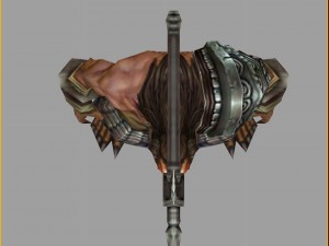 low poly 3d monster - ghost death 3D Model