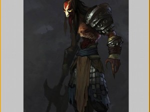 low poly 3d monster - ghost death 3D Model