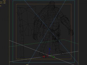 low poly 3d monster - executioner 3D Model