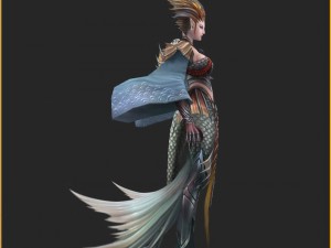 low poly 3d monster - squid trainer 3D 模型