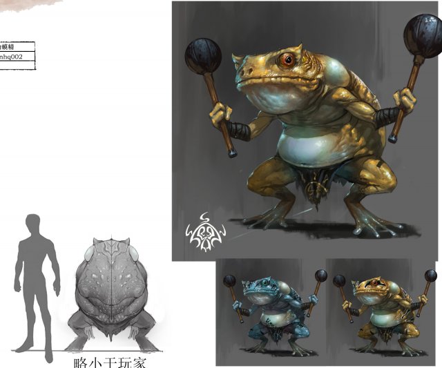 low poly 3d monster - toad jing 3D-Modell .c4d .max .obj .3ds .fbx .stl .blend 