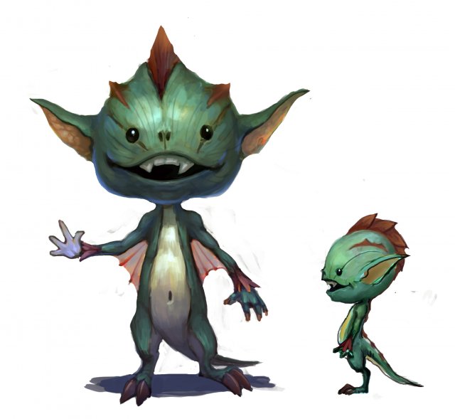 low poly 3d monster - flowerboy 01 Model 3D .c4d .max .obj .3ds .fbx .stl .blend 