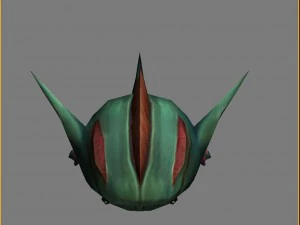 low poly 3d monster - flowerboy 01 3D Model