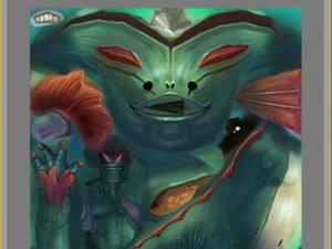 low poly 3d monster - flowerboy 01 Model 3D