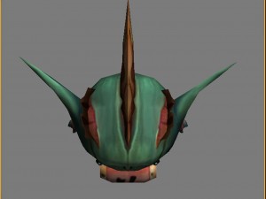 low poly 3d monster - flower fairy 02 Model 3D