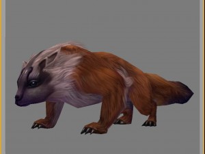 low poly 3d monster - phantom 3D Модель