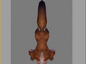 low poly 3d monster - phantom 3D Модель