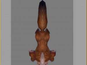 low poly 3d monster - phantom 3D Model