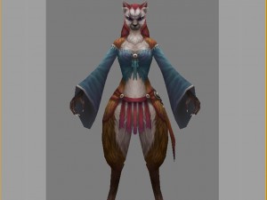 low poly 3d monster - mirage drugs Modelo 3D