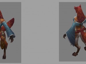 low poly 3d monster - mirage drugs Modelo 3D