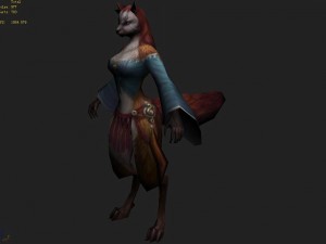 low poly 3d monster - mirage drugs Modelo 3D