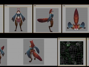 low poly 3d monster - mirage drugs Modelo 3D