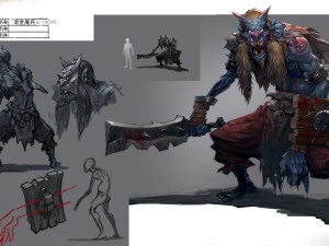 d&uuml;ş&uuml;k poli 3d canavar - mortal kombat 3D Model