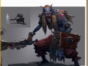 low poly 3d monster - mortal combat 3D 模型
