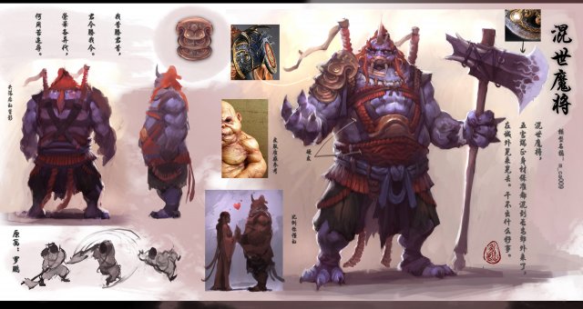low poly 3d monster - diviner 02 3D Model .c4d .max .obj .3ds .fbx .stl .blend 