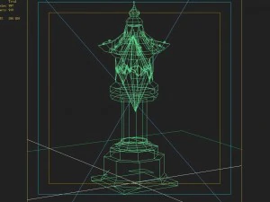 low poly 3d monster - soullight 3D Model