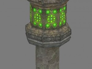 low poly 3d monster - soullight Modelo 3D