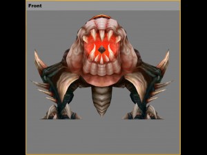 low poly 3d monster - soul beast 3Dモデル