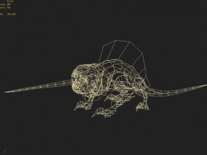 low poly 3d monster - soul beast 3Dモデル