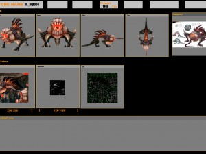 low poly 3d monster - soul beast 3Dモデル