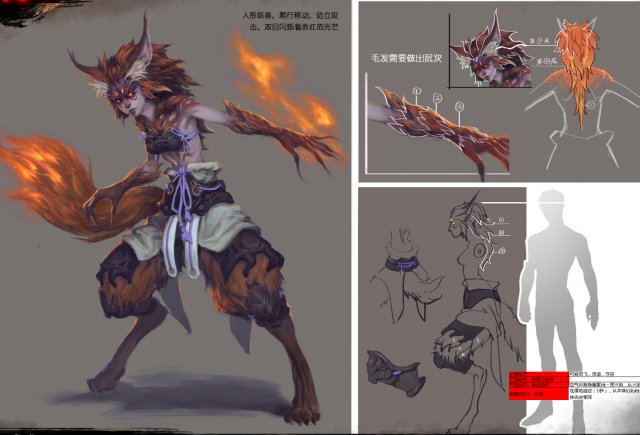 low poly 3d monster - flamed monster 3D Модель .c4d .max .obj .3ds .fbx .stl .blend 
