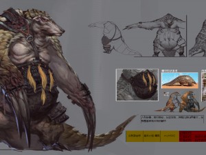 low poly 3d monster - spiked pangolin Modello 3D