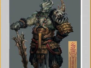 low poly 3d monster - king of gold 3D Model