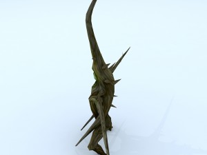 low poly 3d monster - thorns goblin 3D Model