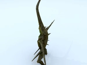 low poly 3d monster - thorns goblin 3D Model
