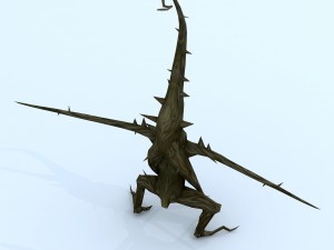 low poly 3d monster - thorns goblin 3D Model