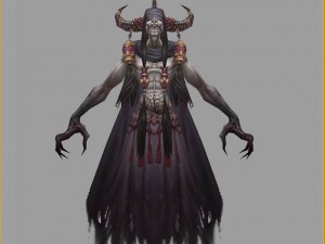 low poly 3d monster - shadow stone shadow Modelo 3D