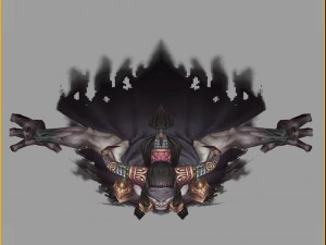 low poly 3d monster - shadow stone shadow Modelo 3D