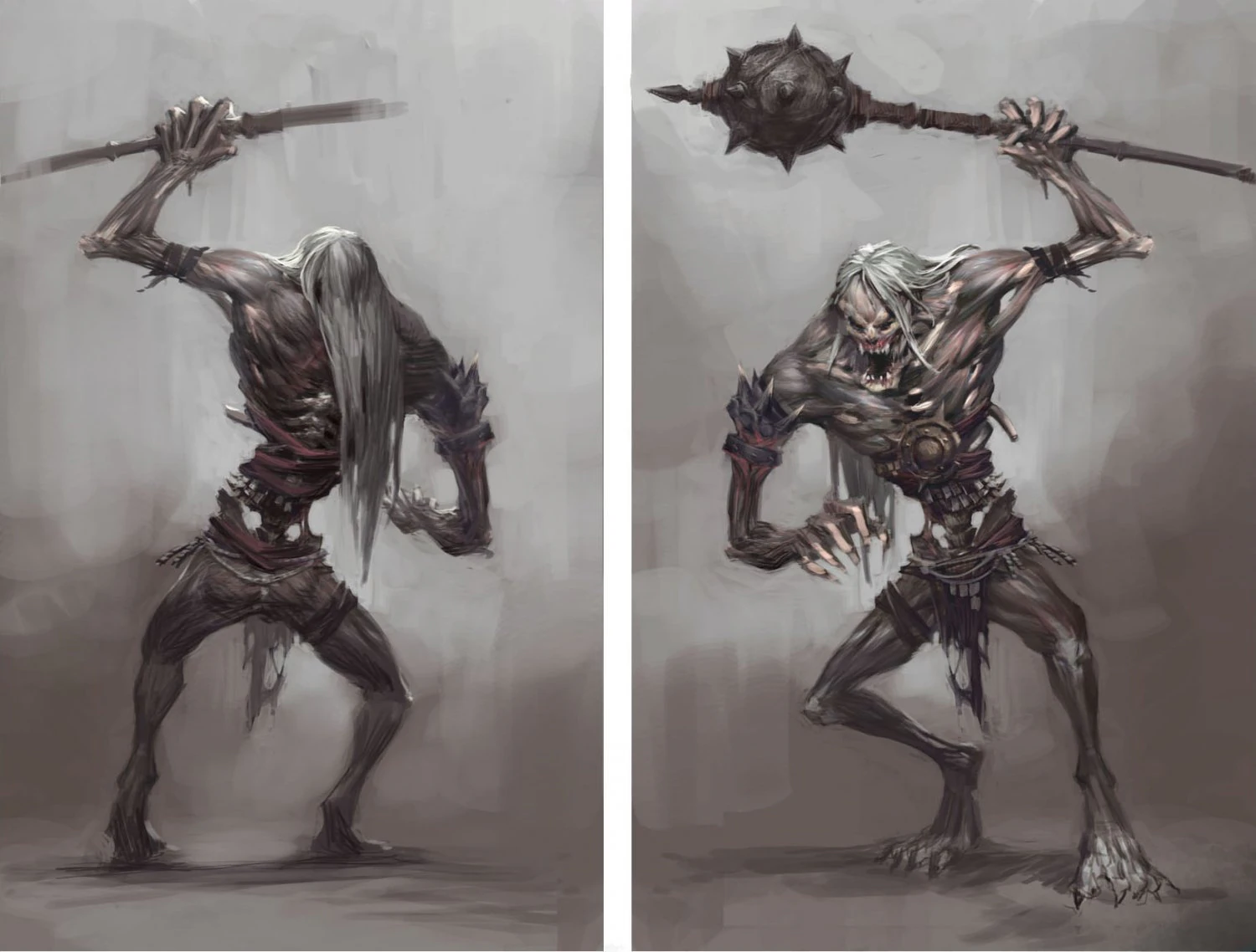 low poly 3d monster - warriors 3D Model .c4d .max .obj .3ds .fbx .stl .blend 