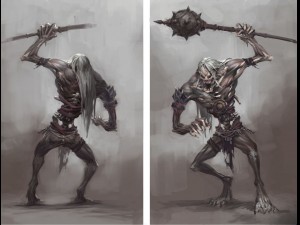 low poly 3d monster - warriors 3D Model
