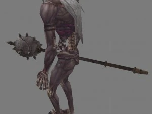 low poly 3d monster - warriors 3D Model