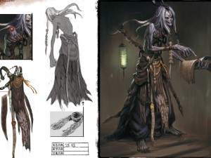 low poly 3d monster - master mage 3D 모델