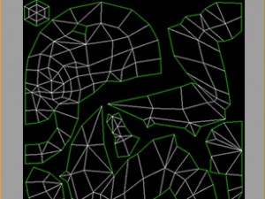 low poly 3d monster - steamed head monster 01 Modelo 3D