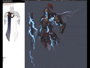 mostro 3d low poly - soldato teschio Modello 3D