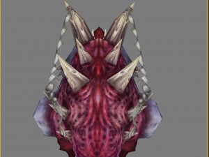 low poly 3d monster - spooky ghost 3D Model
