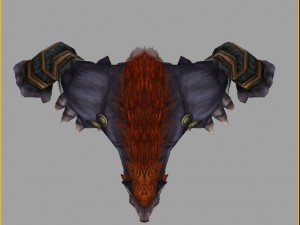 low poly 3d monster - claws wolf Modelo 3D