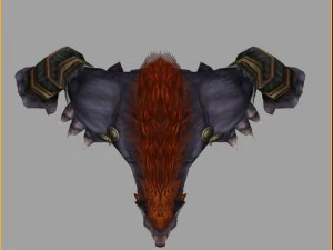low poly 3d monster - claws wolf 3D Model
