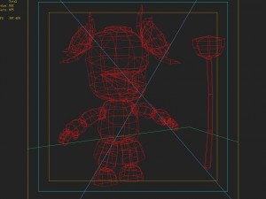 low poly 3d monster - lian wa Modelo 3D