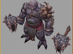 low poly 3d monster - splitter 3D 모델