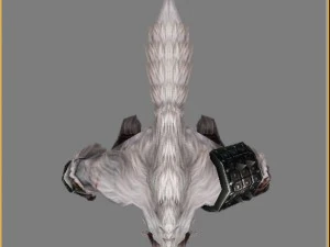 low poly 3d monster - ling xuanzi 3D Model
