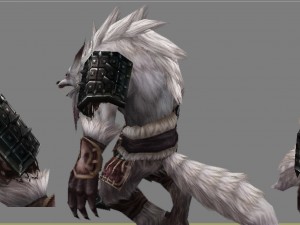 low poly 3d monster - ling xuanzi 3Dモデル