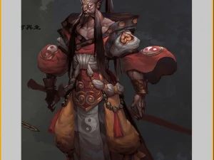 low poly 3d monster - lu li daxian 3D Model