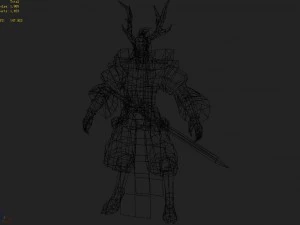 low poly 3d monster - lu li daxian 3D Model