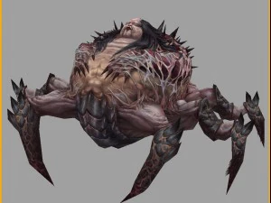 low poly 3d monster - eggs 3D Model